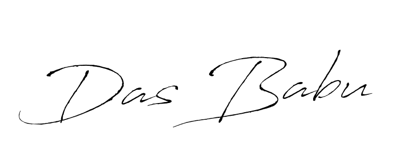 How to make Das Babu signature? Antro_Vectra is a professional autograph style. Create handwritten signature for Das Babu name. Das Babu signature style 6 images and pictures png