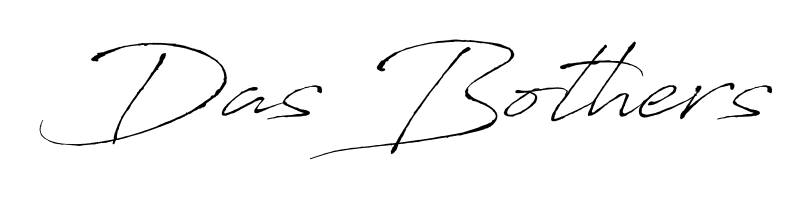 Explore multiple handwriting variations for Das Bothers including this stunning Antro_Vectra design. Free to use across all platforms. Das Bothers signature style 6 images and pictures png