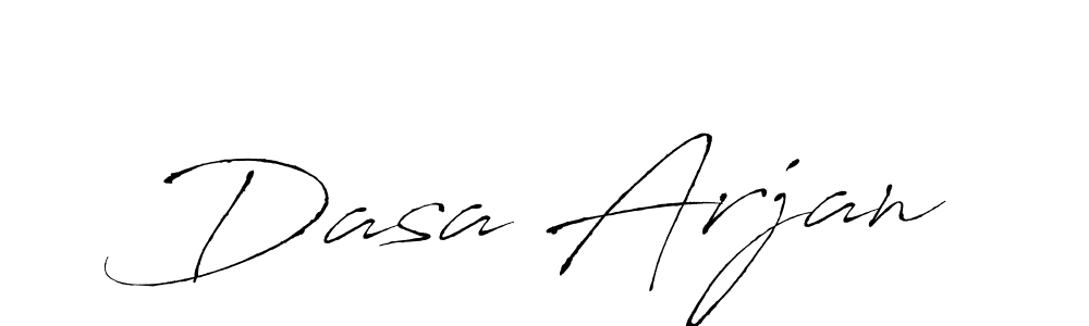 Design your own signature with our free online signature maker. With this signature software, you can create a handwritten (Antro_Vectra) signature for name Dasa Arjan. Dasa Arjan signature style 6 images and pictures png