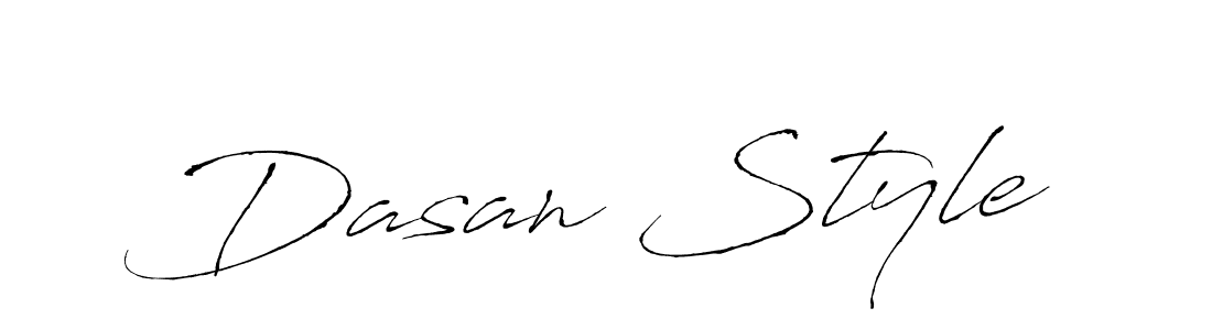 Dasan Style stylish signature style. Best Handwritten Sign (Antro_Vectra) for my name. Handwritten Signature Collection Ideas for my name Dasan Style. Dasan Style signature style 6 images and pictures png