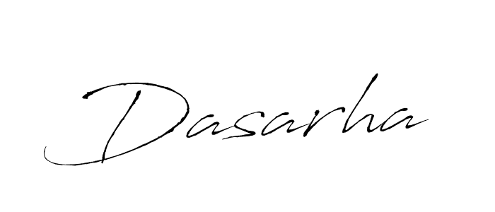 Make a beautiful signature design for name Dasarha. With this signature (Antro_Vectra) style, you can create a handwritten signature for free. Dasarha signature style 6 images and pictures png