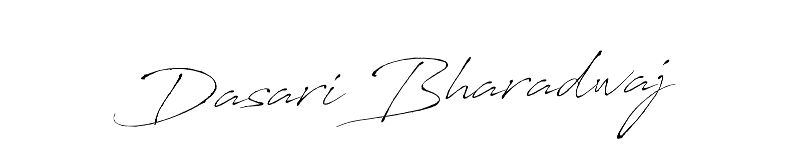 How to make Dasari Bharadwaj signature? Antro_Vectra is a professional autograph style. Create handwritten signature for Dasari Bharadwaj name. Dasari Bharadwaj signature style 6 images and pictures png