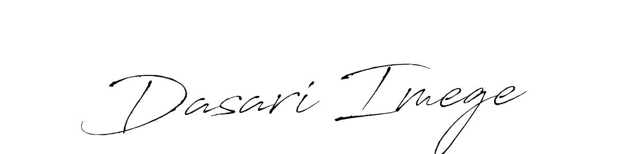 How to make Dasari Imege name signature. Use Antro_Vectra style for creating short signs online. This is the latest handwritten sign. Dasari Imege signature style 6 images and pictures png