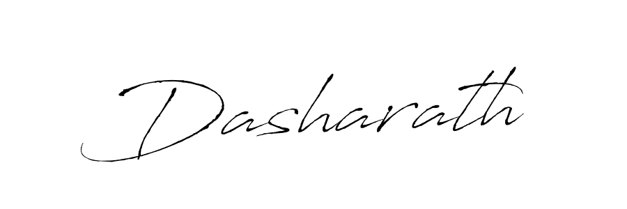 Design your own signature with our free online signature maker. With this signature software, you can create a handwritten (Antro_Vectra) signature for name Dasharath. Dasharath signature style 6 images and pictures png