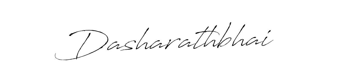 How to make Dasharathbhai name signature. Use Antro_Vectra style for creating short signs online. This is the latest handwritten sign. Dasharathbhai signature style 6 images and pictures png