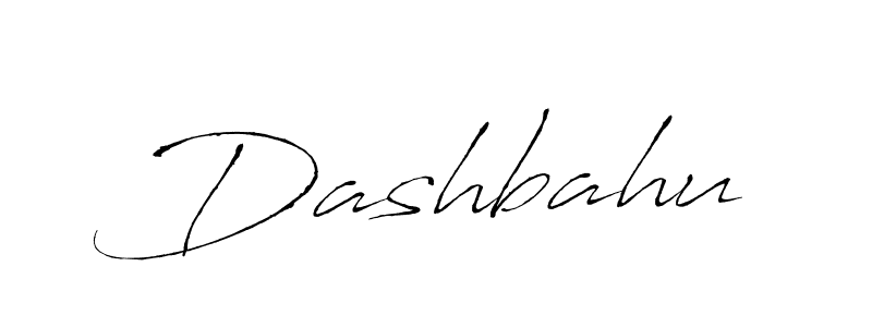 Use a signature maker to create a handwritten signature online. With this signature software, you can design (Antro_Vectra) your own signature for name Dashbahu. Dashbahu signature style 6 images and pictures png