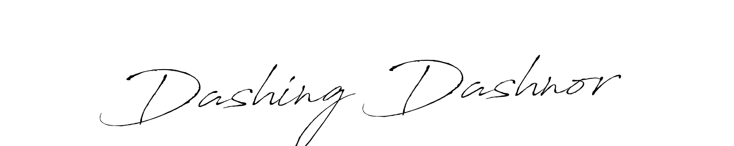 Design your own signature with our free online signature maker. With this signature software, you can create a handwritten (Antro_Vectra) signature for name Dashing Dashnor. Dashing Dashnor signature style 6 images and pictures png