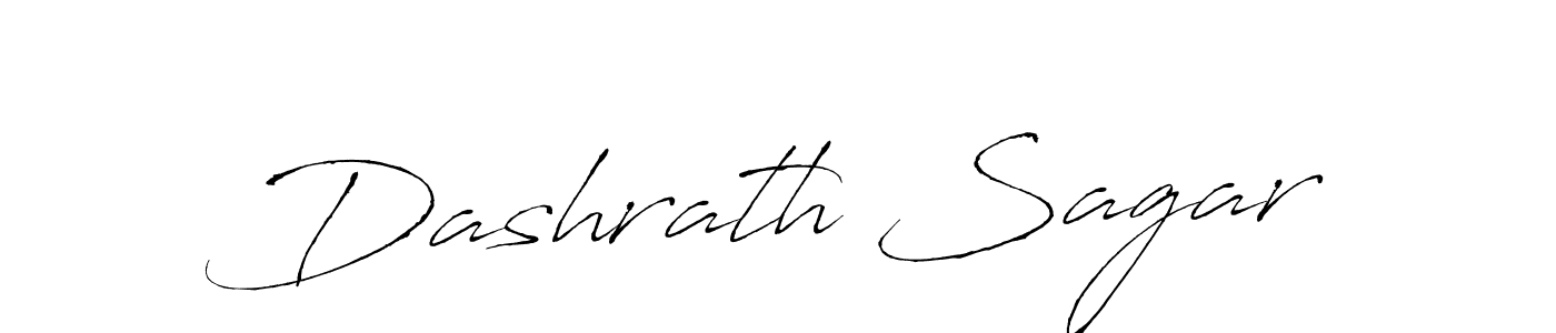 Make a beautiful signature design for name Dashrath Sagar. Use this online signature maker to create a handwritten signature for free. Dashrath Sagar signature style 6 images and pictures png