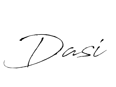 Dasi stylish signature style. Best Handwritten Sign (Antro_Vectra) for my name. Handwritten Signature Collection Ideas for my name Dasi. Dasi signature style 6 images and pictures png