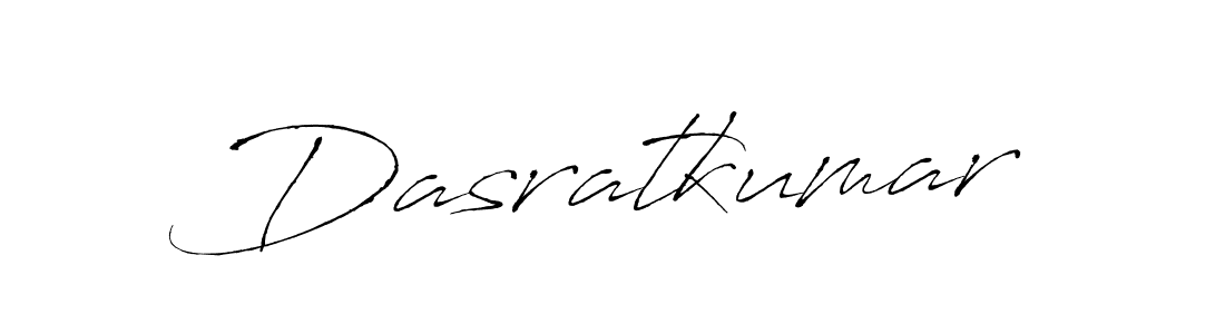 Make a beautiful signature design for name Dasratkumar. With this signature (Antro_Vectra) style, you can create a handwritten signature for free. Dasratkumar signature style 6 images and pictures png