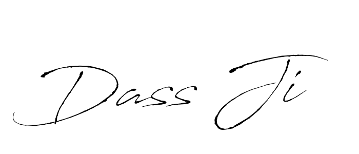 How to make Dass Ji name signature. Use Antro_Vectra style for creating short signs online. This is the latest handwritten sign. Dass Ji signature style 6 images and pictures png