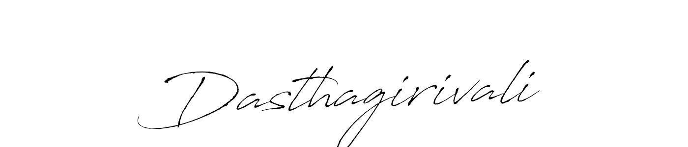 Design your own signature with our free online signature maker. With this signature software, you can create a handwritten (Antro_Vectra) signature for name Dasthagirivali. Dasthagirivali signature style 6 images and pictures png