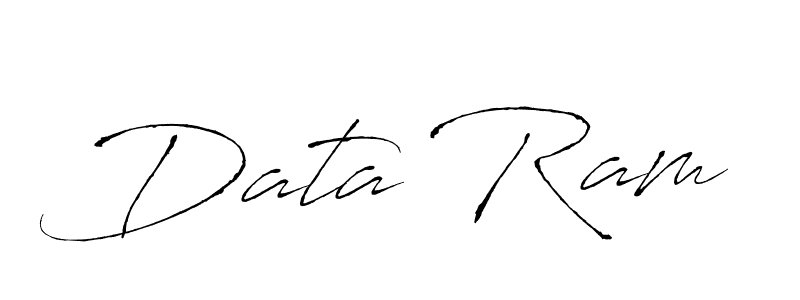 How to make Data Ram signature? Antro_Vectra is a professional autograph style. Create handwritten signature for Data Ram name. Data Ram signature style 6 images and pictures png