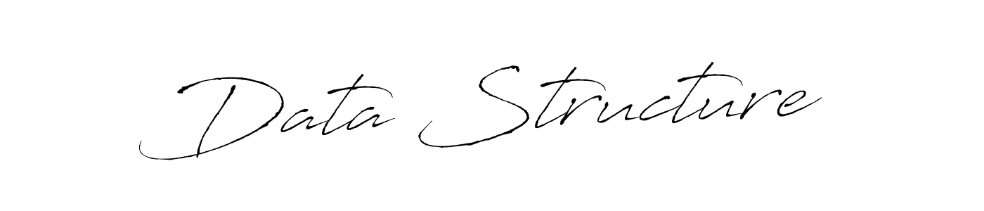 You should practise on your own different ways (Antro_Vectra) to write your name (Data Structure) in signature. don't let someone else do it for you. Data Structure signature style 6 images and pictures png