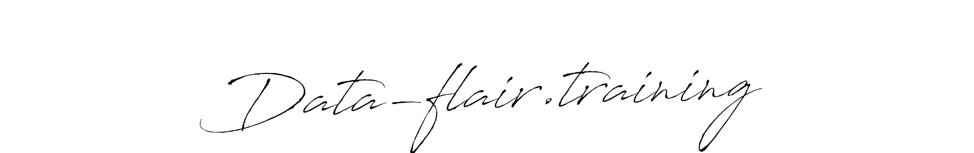 Create a beautiful signature design for name Data-flair.training. With this signature (Antro_Vectra) fonts, you can make a handwritten signature for free. Data-flair.training signature style 6 images and pictures png
