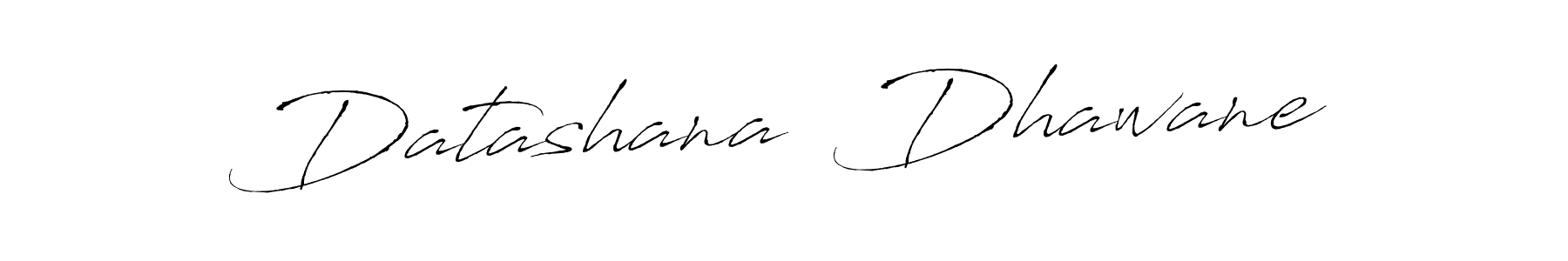 Use a signature maker to create a handwritten signature online. With this signature software, you can design (Antro_Vectra) your own signature for name Datashana  Dhawane. Datashana  Dhawane signature style 6 images and pictures png