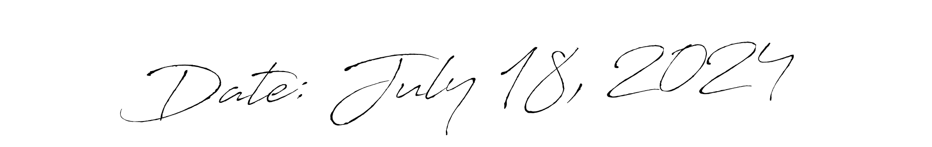 Date: July 18, 2024 stylish signature style. Best Handwritten Sign (Antro_Vectra) for my name. Handwritten Signature Collection Ideas for my name Date: July 18, 2024. Date: July 18, 2024 signature style 6 images and pictures png