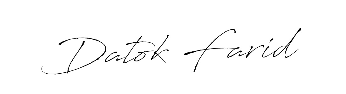 if you are searching for the best signature style for your name Datok Farid. so please give up your signature search. here we have designed multiple signature styles  using Antro_Vectra. Datok Farid signature style 6 images and pictures png