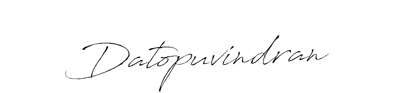 Also we have Datopuvindran name is the best signature style. Create professional handwritten signature collection using Antro_Vectra autograph style. Datopuvindran signature style 6 images and pictures png