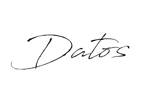 Make a short Datos signature style. Manage your documents anywhere anytime using Antro_Vectra. Create and add eSignatures, submit forms, share and send files easily. Datos signature style 6 images and pictures png