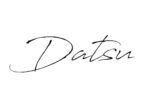 How to make Datsu name signature. Use Antro_Vectra style for creating short signs online. This is the latest handwritten sign. Datsu signature style 6 images and pictures png