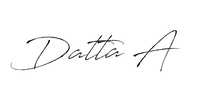 Best and Professional Signature Style for Datta A. Antro_Vectra Best Signature Style Collection. Datta A signature style 6 images and pictures png