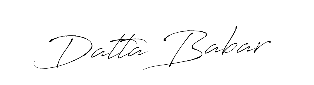 How to make Datta Babar signature? Antro_Vectra is a professional autograph style. Create handwritten signature for Datta Babar name. Datta Babar signature style 6 images and pictures png