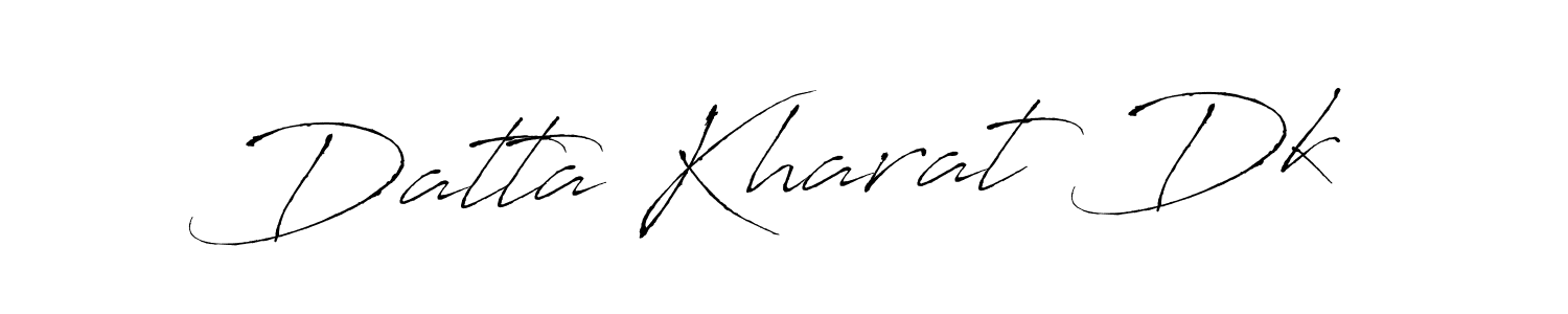 Datta Kharat Dk stylish signature style. Best Handwritten Sign (Antro_Vectra) for my name. Handwritten Signature Collection Ideas for my name Datta Kharat Dk. Datta Kharat Dk signature style 6 images and pictures png