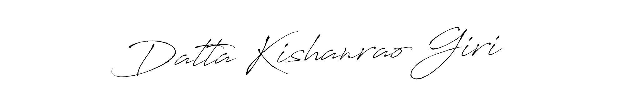 Create a beautiful signature design for name Datta Kishanrao Giri. With this signature (Antro_Vectra) fonts, you can make a handwritten signature for free. Datta Kishanrao Giri signature style 6 images and pictures png