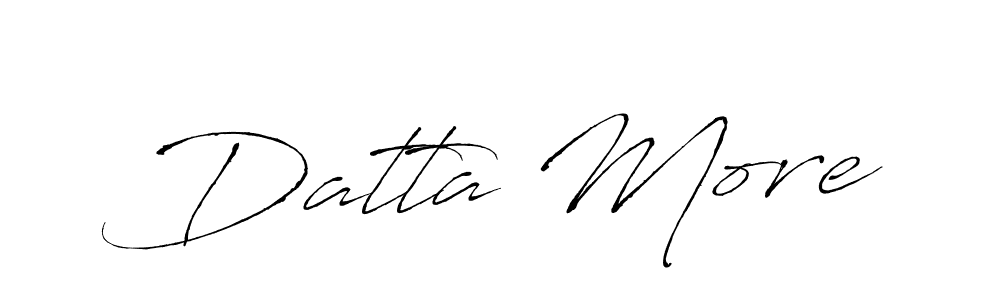 Similarly Antro_Vectra is the best handwritten signature design. Signature creator online .You can use it as an online autograph creator for name Datta More. Datta More signature style 6 images and pictures png