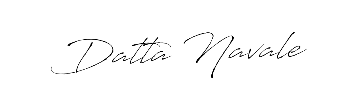 Make a beautiful signature design for name Datta Navale. With this signature (Antro_Vectra) style, you can create a handwritten signature for free. Datta Navale signature style 6 images and pictures png