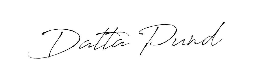 It looks lik you need a new signature style for name Datta Pund. Design unique handwritten (Antro_Vectra) signature with our free signature maker in just a few clicks. Datta Pund signature style 6 images and pictures png