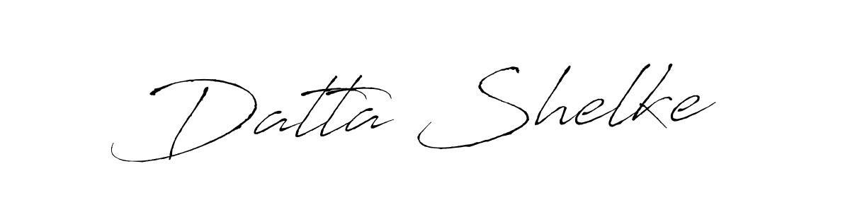 How to make Datta Shelke name signature. Use Antro_Vectra style for creating short signs online. This is the latest handwritten sign. Datta Shelke signature style 6 images and pictures png