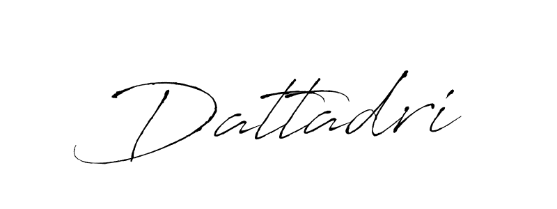 Create a beautiful signature design for name Dattadri. With this signature (Antro_Vectra) fonts, you can make a handwritten signature for free. Dattadri signature style 6 images and pictures png