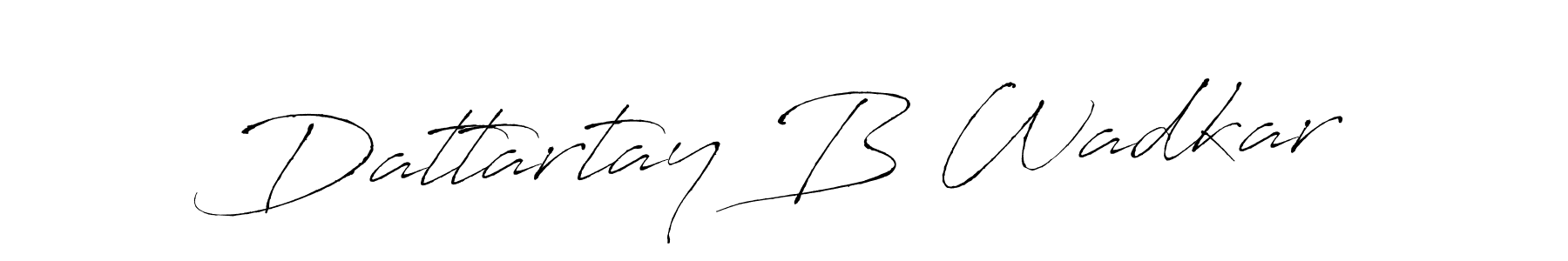 You should practise on your own different ways (Antro_Vectra) to write your name (Dattartay B Wadkar) in signature. don't let someone else do it for you. Dattartay B Wadkar signature style 6 images and pictures png