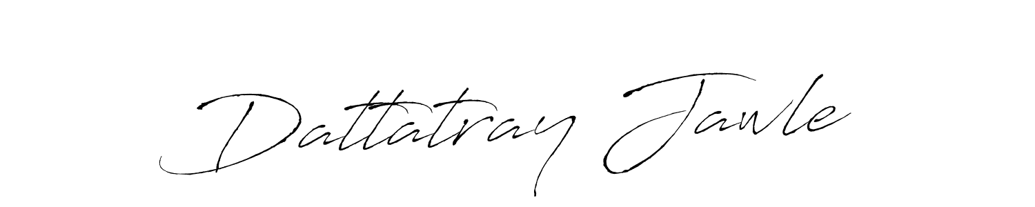 How to make Dattatray Jawle signature? Antro_Vectra is a professional autograph style. Create handwritten signature for Dattatray Jawle name. Dattatray Jawle signature style 6 images and pictures png