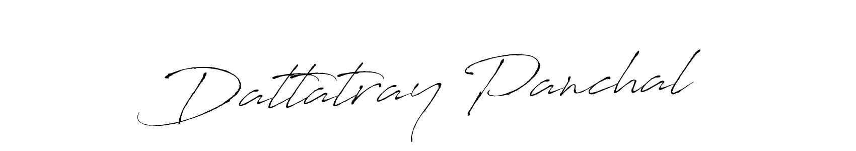 Create a beautiful signature design for name Dattatray Panchal. With this signature (Antro_Vectra) fonts, you can make a handwritten signature for free. Dattatray Panchal signature style 6 images and pictures png