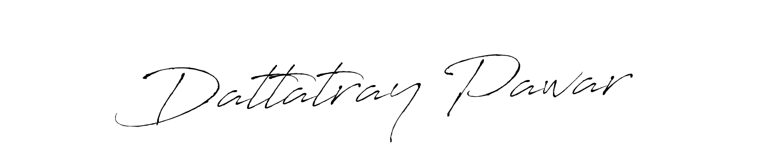 How to make Dattatray Pawar name signature. Use Antro_Vectra style for creating short signs online. This is the latest handwritten sign. Dattatray Pawar signature style 6 images and pictures png
