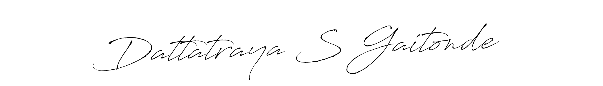 Use a signature maker to create a handwritten signature online. With this signature software, you can design (Antro_Vectra) your own signature for name Dattatraya S Gaitonde. Dattatraya S Gaitonde signature style 6 images and pictures png