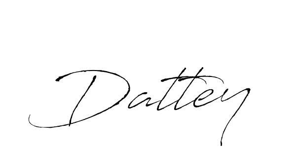 Also we have Dattey name is the best signature style. Create professional handwritten signature collection using Antro_Vectra autograph style. Dattey signature style 6 images and pictures png