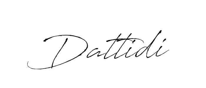 How to make Dattidi signature? Antro_Vectra is a professional autograph style. Create handwritten signature for Dattidi name. Dattidi signature style 6 images and pictures png