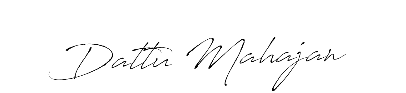 Also we have Dattu Mahajan name is the best signature style. Create professional handwritten signature collection using Antro_Vectra autograph style. Dattu Mahajan signature style 6 images and pictures png