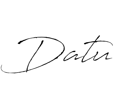 Also You can easily find your signature by using the search form. We will create Datu name handwritten signature images for you free of cost using Antro_Vectra sign style. Datu signature style 6 images and pictures png