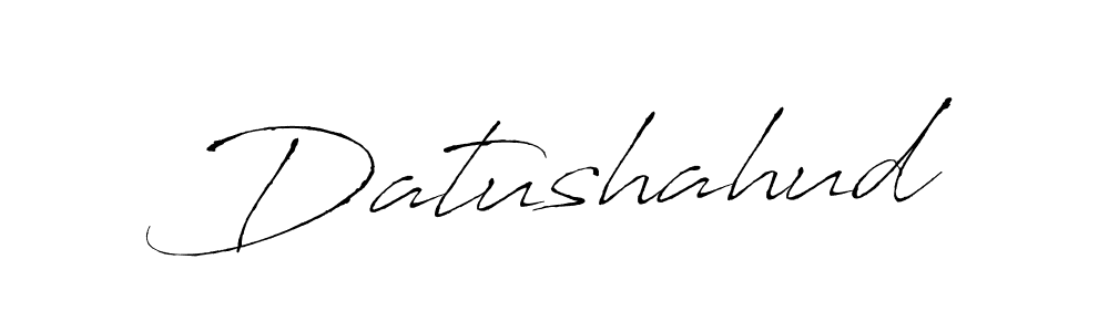 You should practise on your own different ways (Antro_Vectra) to write your name (Datushahud) in signature. don't let someone else do it for you. Datushahud signature style 6 images and pictures png