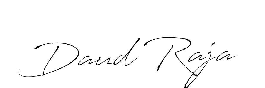 Use a signature maker to create a handwritten signature online. With this signature software, you can design (Antro_Vectra) your own signature for name Daud Raja. Daud Raja signature style 6 images and pictures png