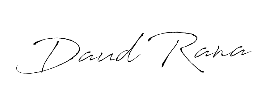 Also we have Daud Rana name is the best signature style. Create professional handwritten signature collection using Antro_Vectra autograph style. Daud Rana signature style 6 images and pictures png