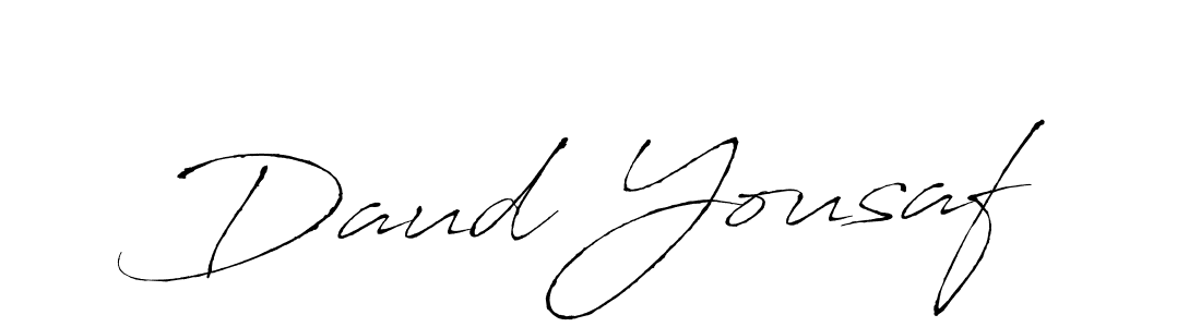 Similarly Antro_Vectra is the best handwritten signature design. Signature creator online .You can use it as an online autograph creator for name Daud Yousaf. Daud Yousaf signature style 6 images and pictures png