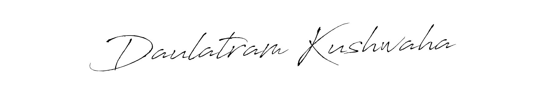 Also You can easily find your signature by using the search form. We will create Daulatram Kushwaha name handwritten signature images for you free of cost using Antro_Vectra sign style. Daulatram Kushwaha signature style 6 images and pictures png