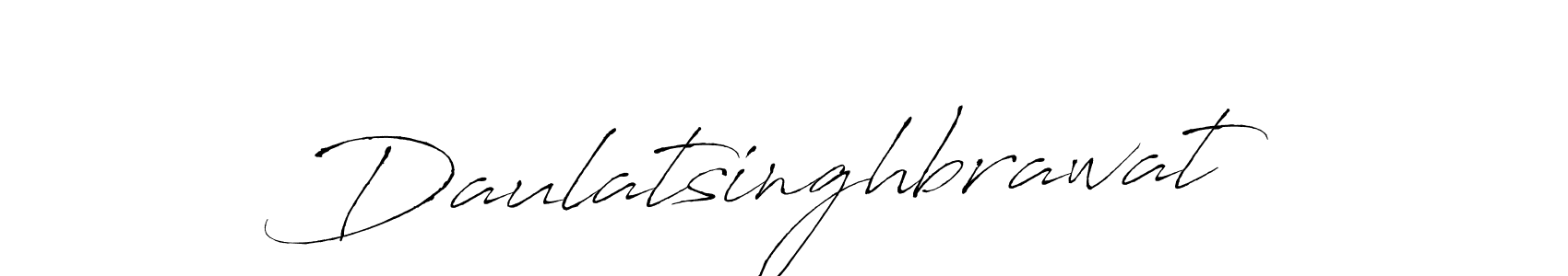 Make a beautiful signature design for name Daulatsinghbrawat. With this signature (Antro_Vectra) style, you can create a handwritten signature for free. Daulatsinghbrawat signature style 6 images and pictures png