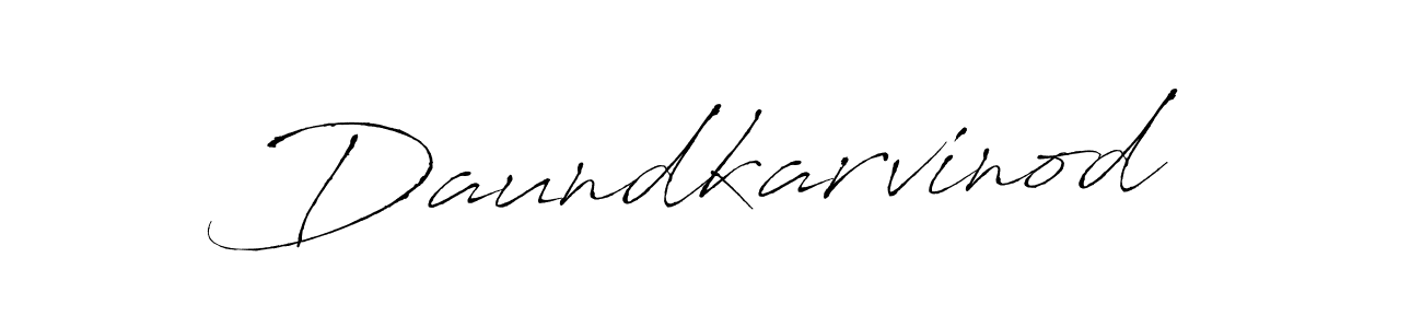 Use a signature maker to create a handwritten signature online. With this signature software, you can design (Antro_Vectra) your own signature for name Daundkarvinod. Daundkarvinod signature style 6 images and pictures png